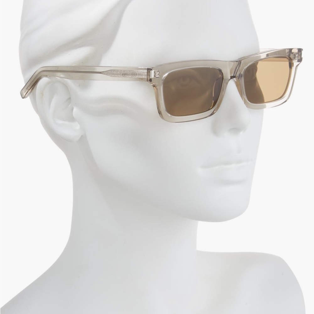 Saint Laurent Transparent Frame Betty Sunglasses